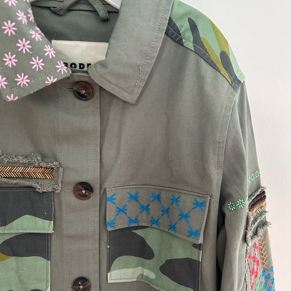 NWT Boden Islington Camo Jacket Size 0 XS - Picture 5 of 15